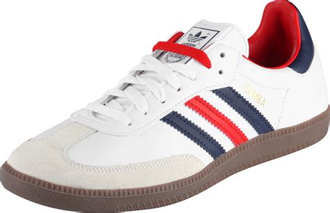 adidas schuhe weiß rot blau|Rote Schuhe .